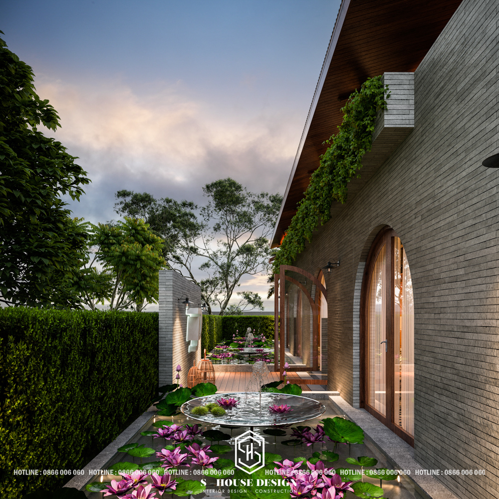 Thiết kế villa nghỉ dưỡng đẹp lung linh tại Diên Khánh